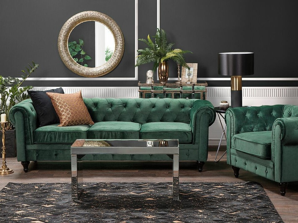 Upholstered furniture set Cirdoro 110 (Green)