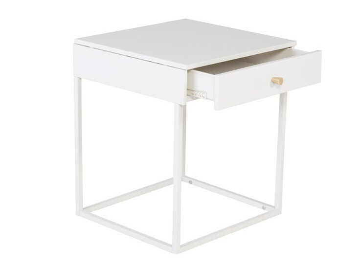 Bedside table Evasevu 104 (White)