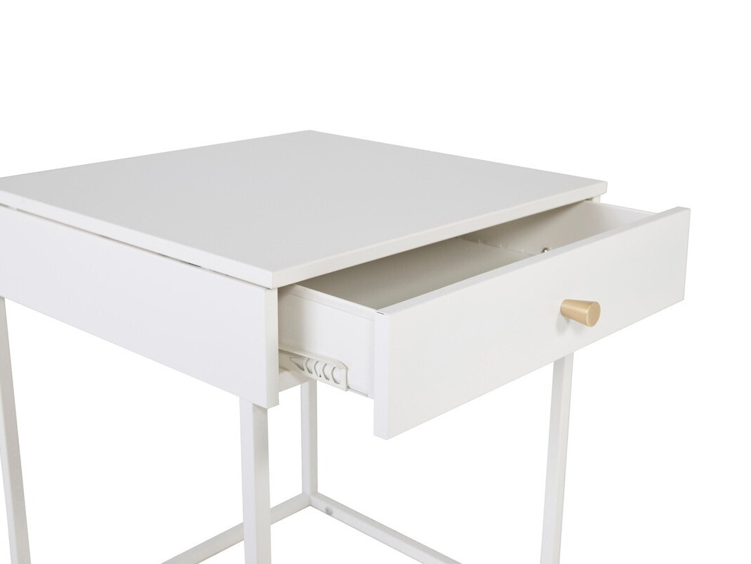 Bedside table Evasevu 104 (White)