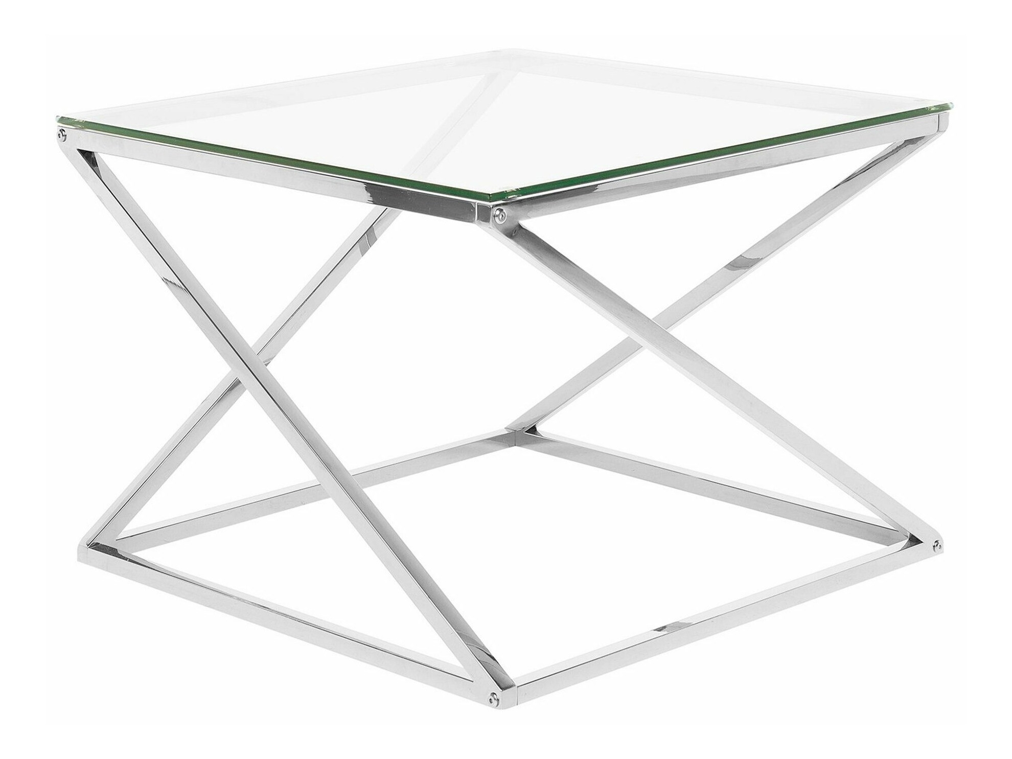 Τραπεζάκι σαλονιού Berwyn 933 (Ασημί)