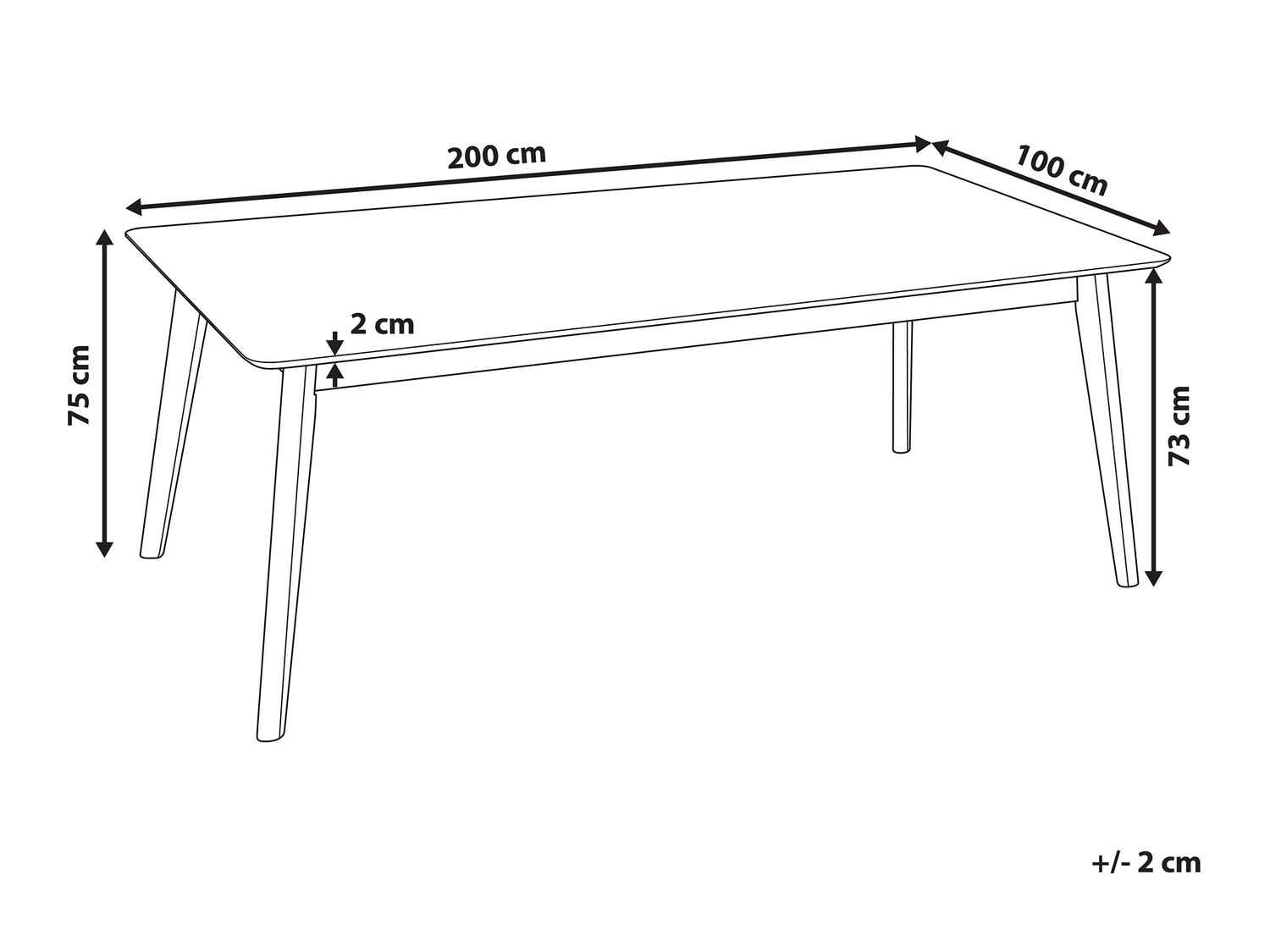 Τραπέζι Berwyn 915