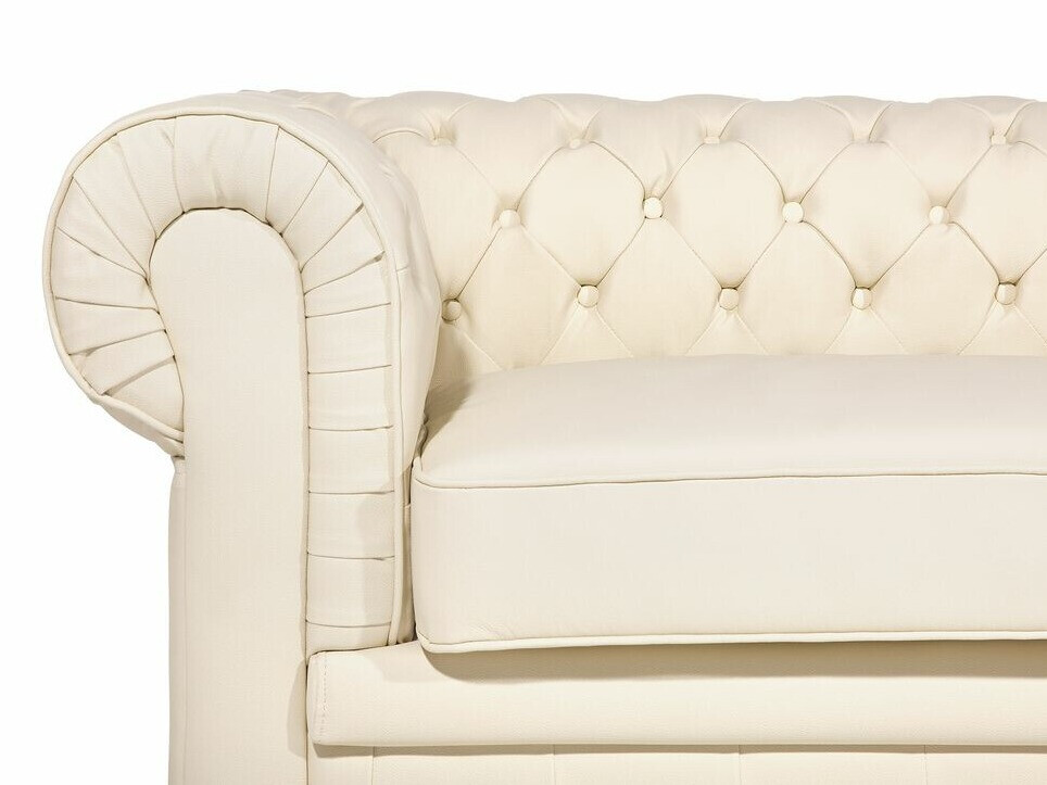 Σετ ταπετσαρισμένων επίπλων Αγγλικού στυλ Cirdoro 112 (Κρεμ)
