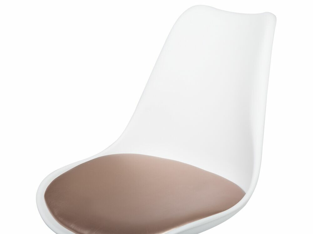 Office chair Berwyn 962 (White + Golden)