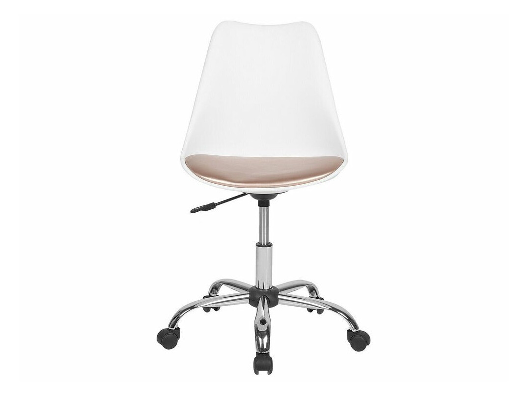 Office chair Berwyn 962 (White + Golden)