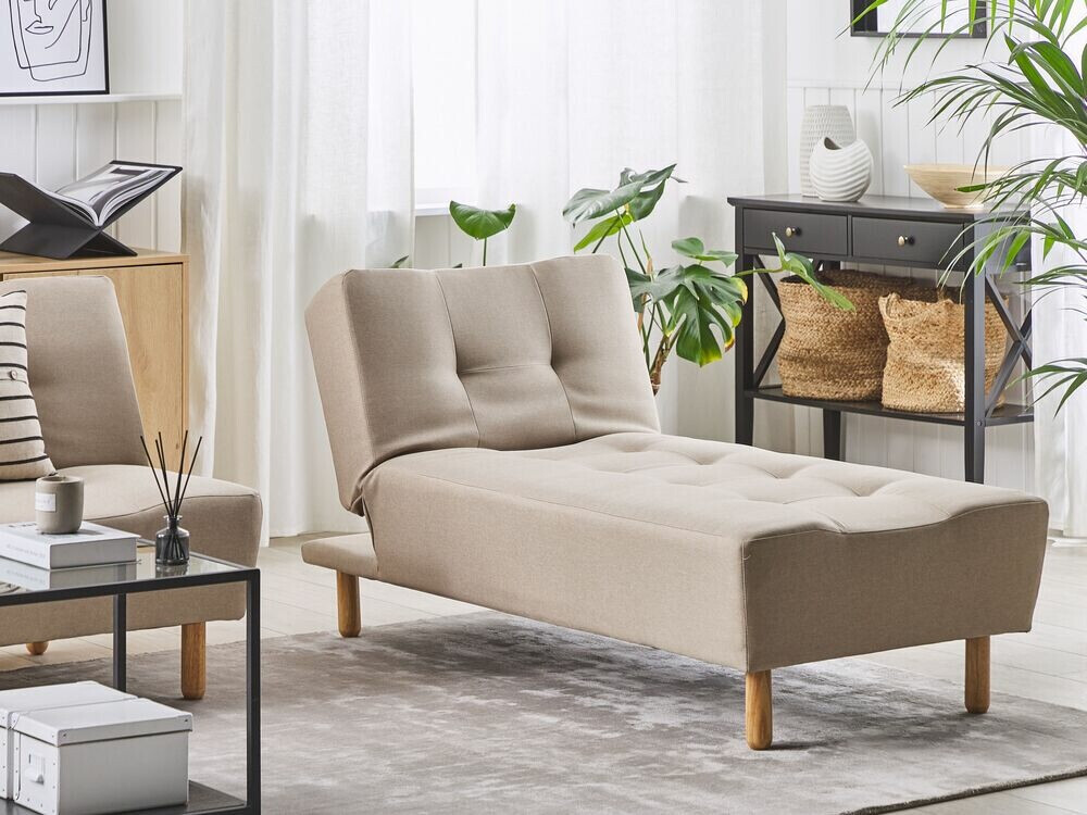 Chaise longue Berwyn 1007 (Beige)