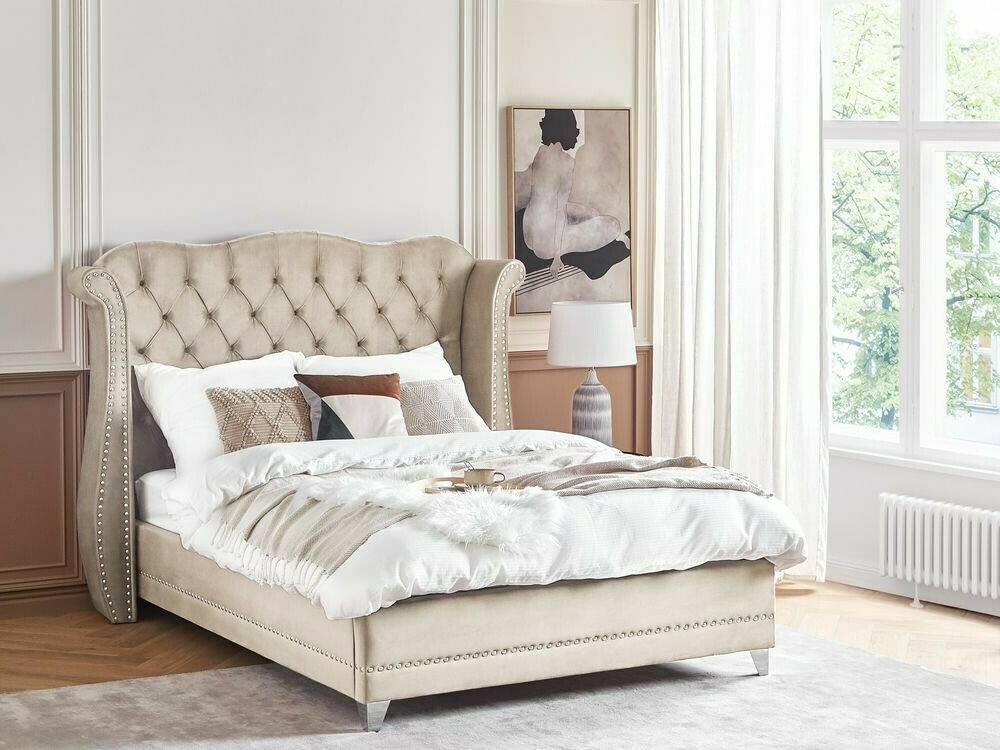 Κρεβάτι Berwyn 1013 (Μπεζ)