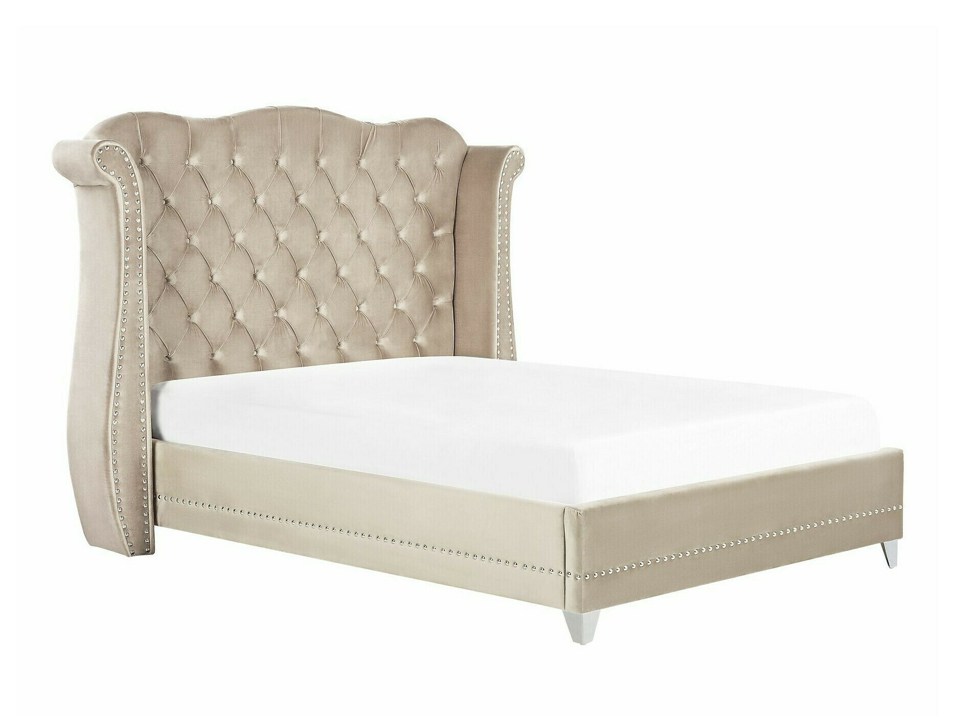 Κρεβάτι Berwyn 1013 (Μπεζ)