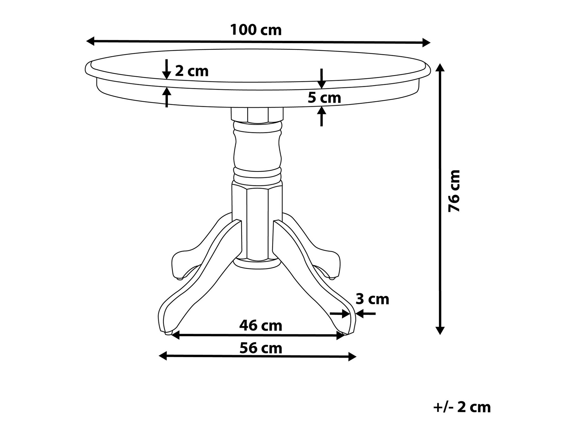 Table Berwyn 1033