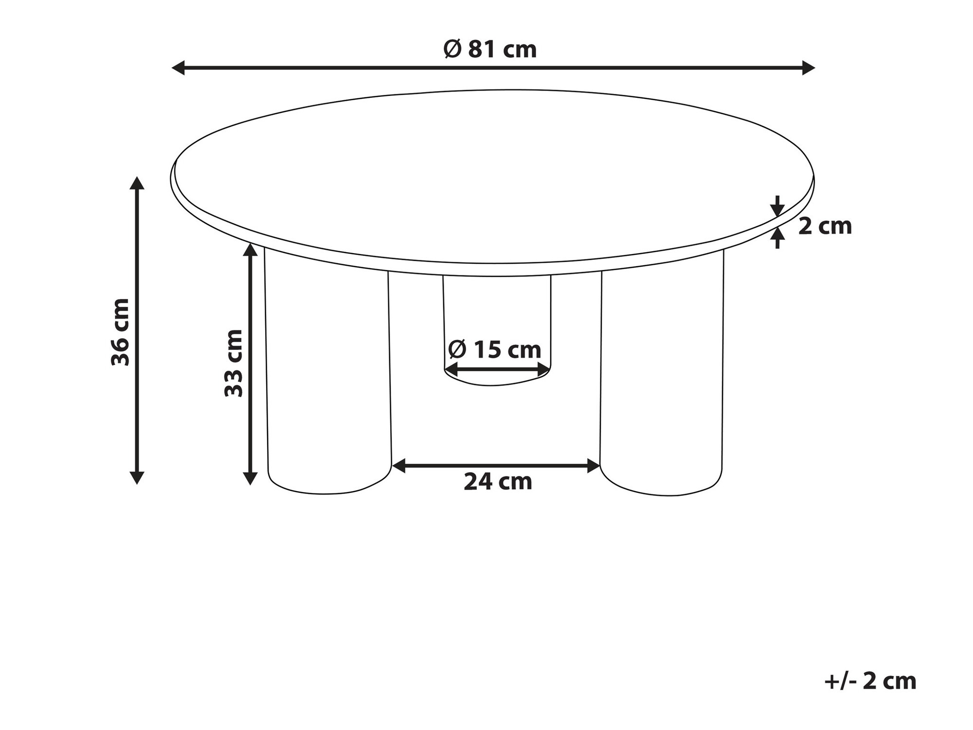 Τραπεζάκι σαλονιού Berwyn 1032
