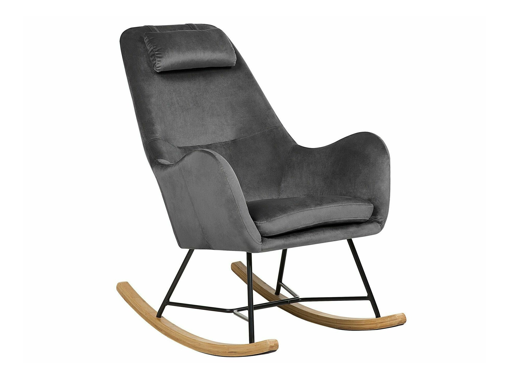 Rocking chair Berwyn 1110 (Dark grey)