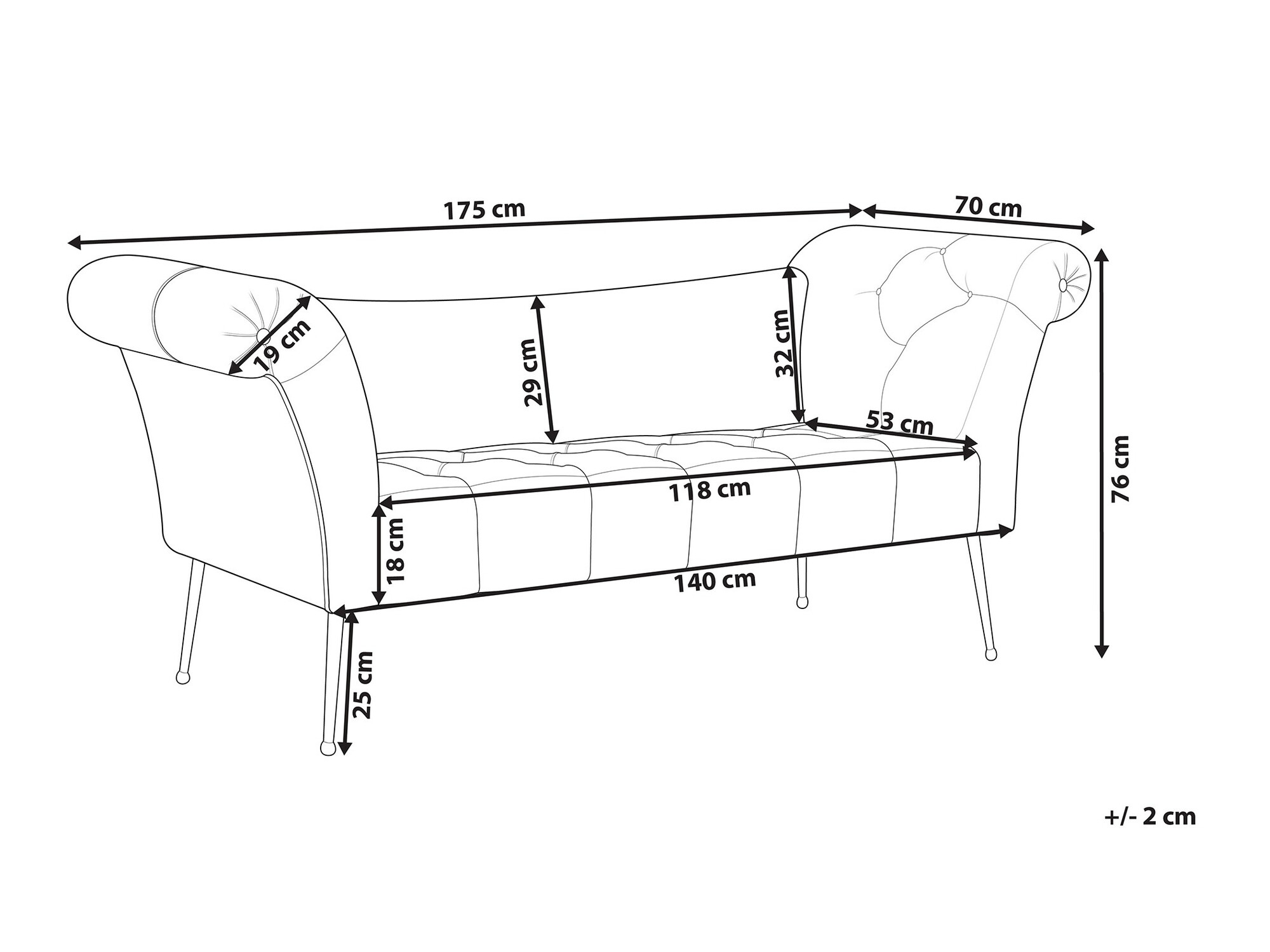 Ταμπουρέ Berwyn 1101 (Ροζ)