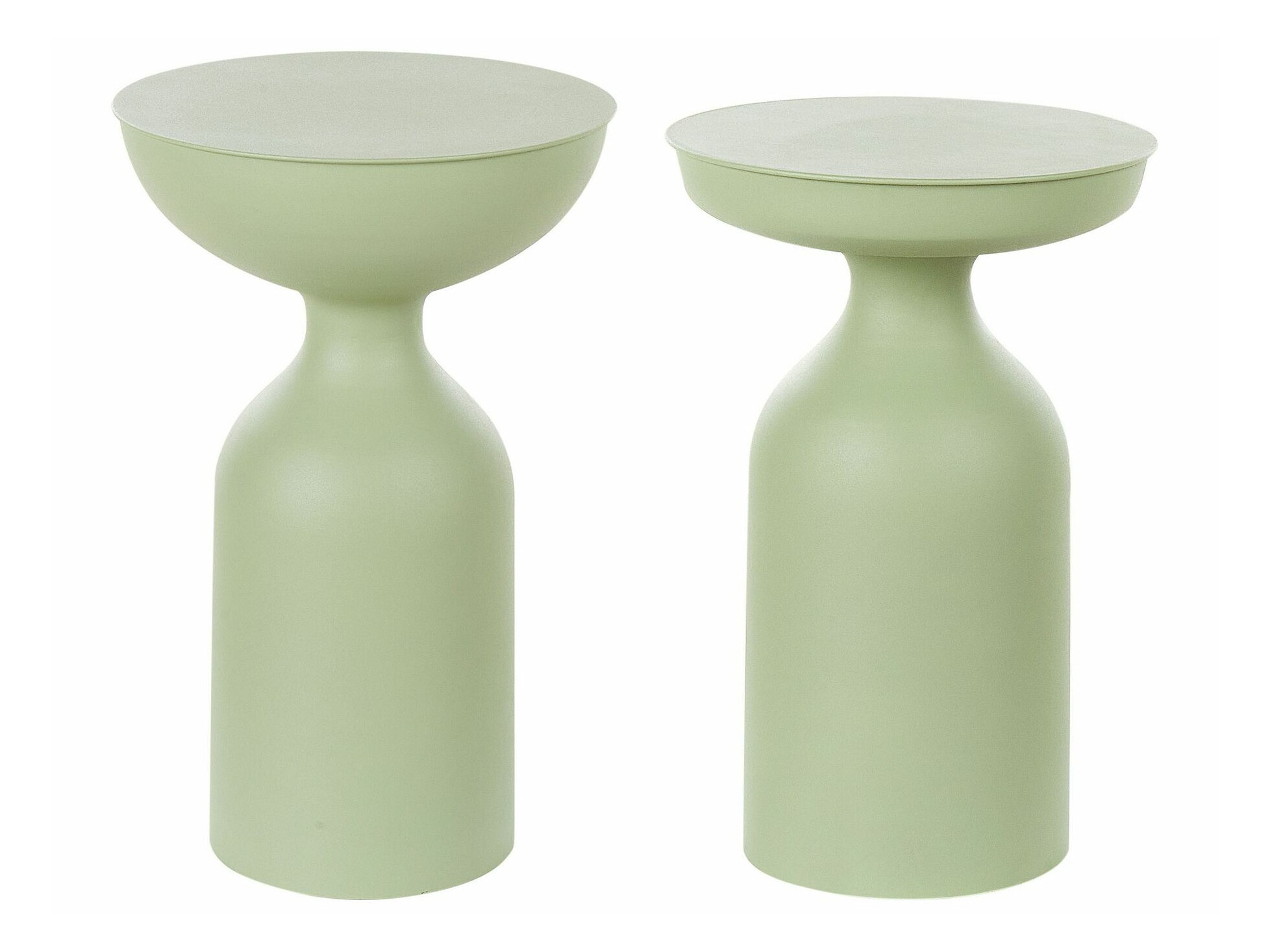 Nest of side tables Berwyn 1183 (Light green)