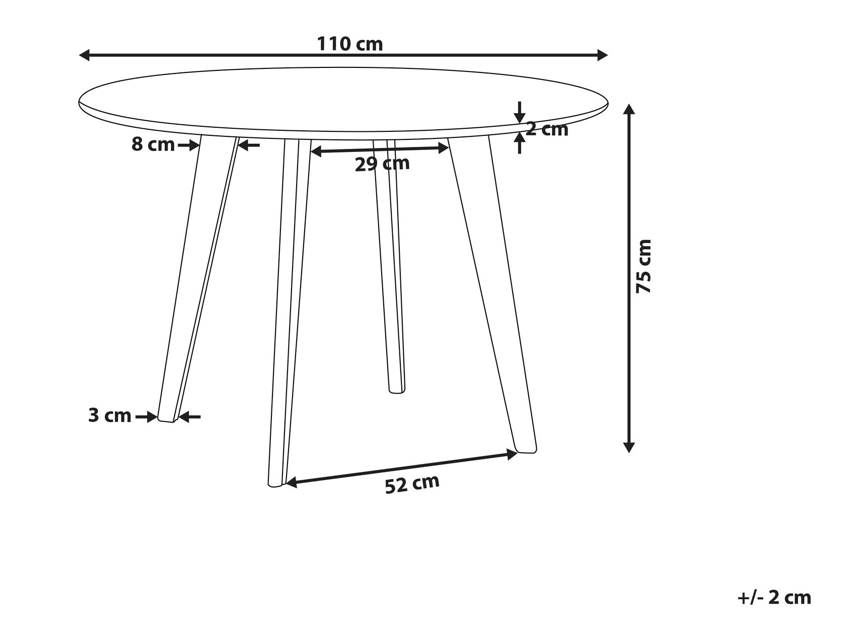 Table Berwyn 1182