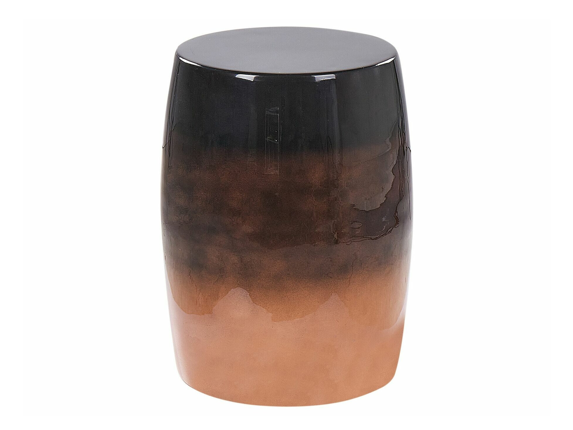 Βοηθητικό τραπεζάκι Berwyn 1212 (Μαύρο + Καφέ)