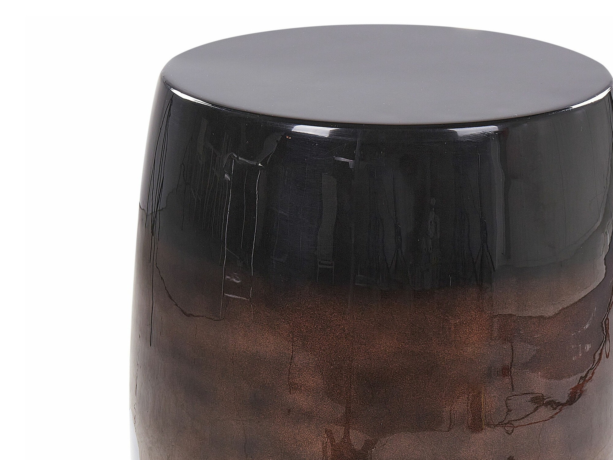 Βοηθητικό τραπεζάκι Berwyn 1212 (Μαύρο + Καφέ)