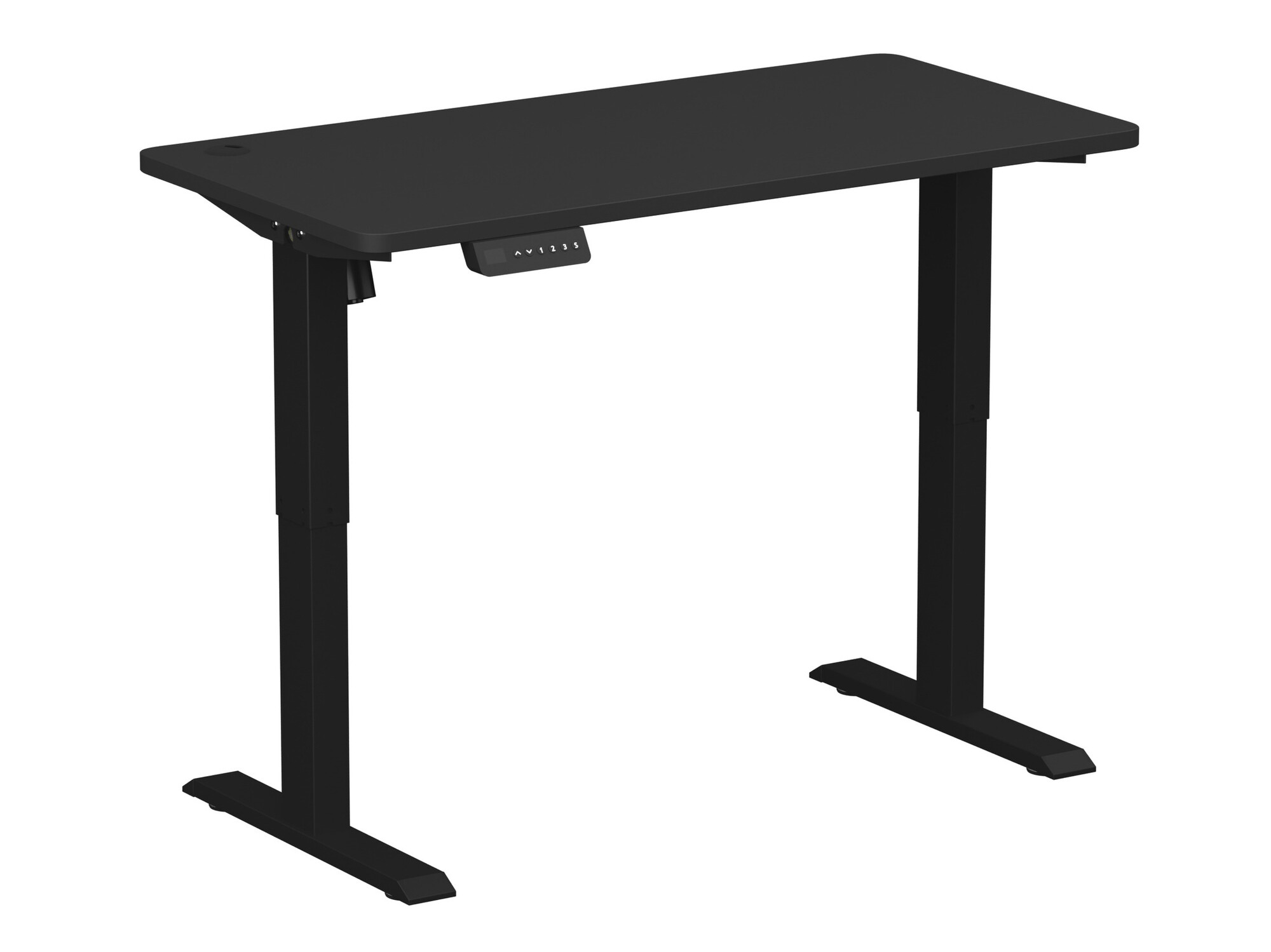 Γραφείο με ρυθμιζόμενο ύψος Lodi 100 (Μαύρο)