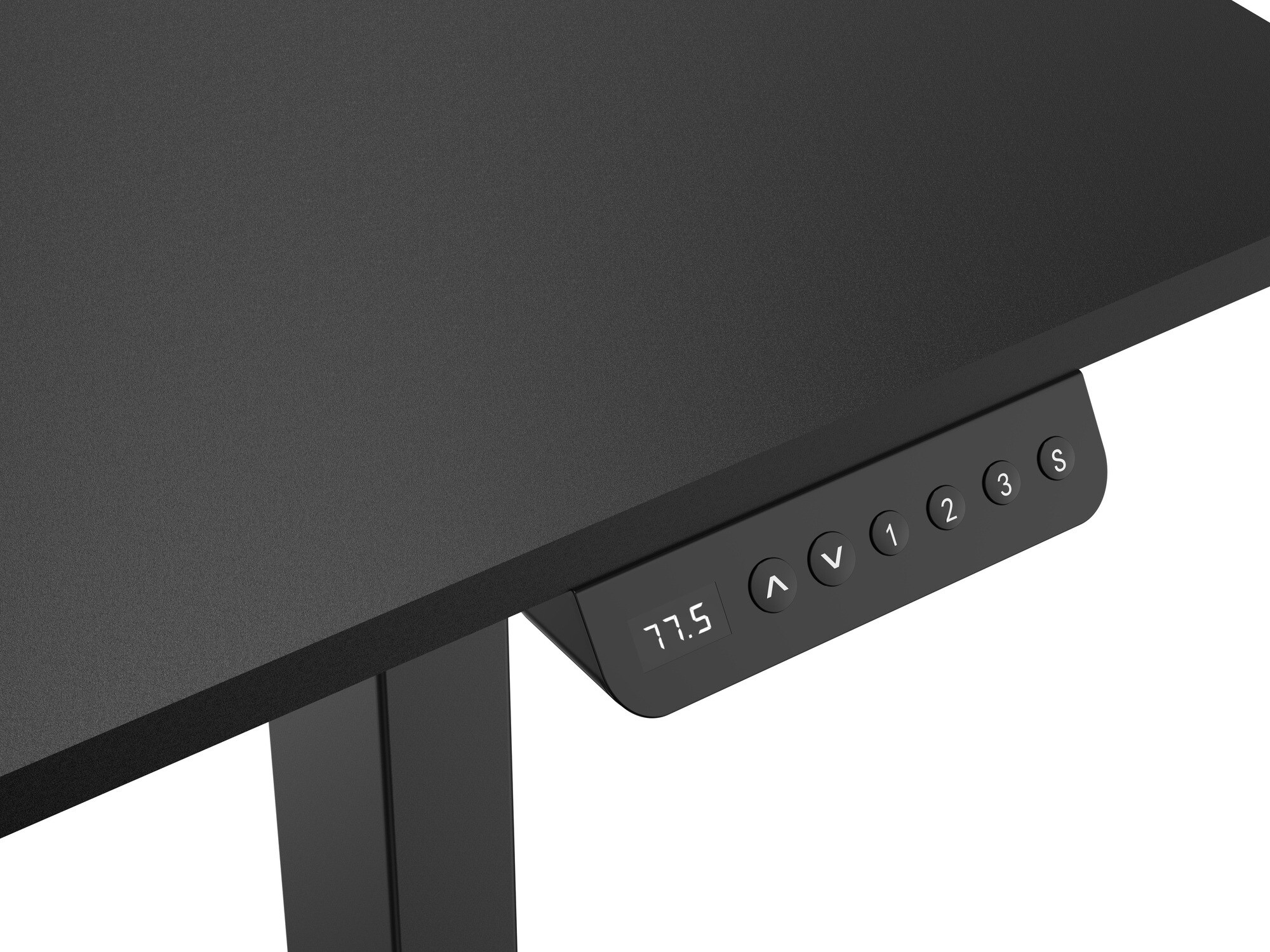 Γραφείο με ρυθμιζόμενο ύψος Lodi 100 (Μαύρο)