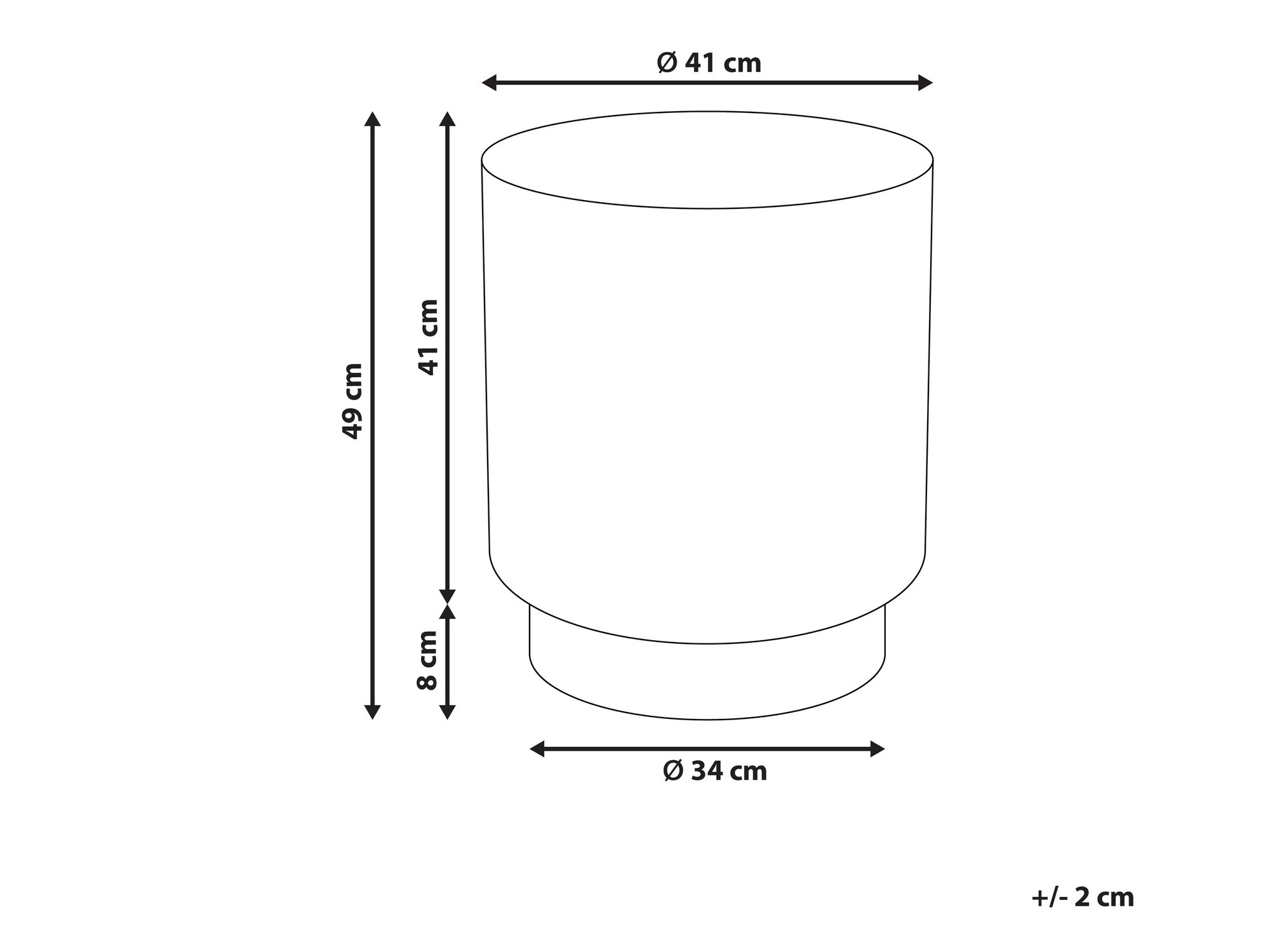 Side table Berwyn 1211