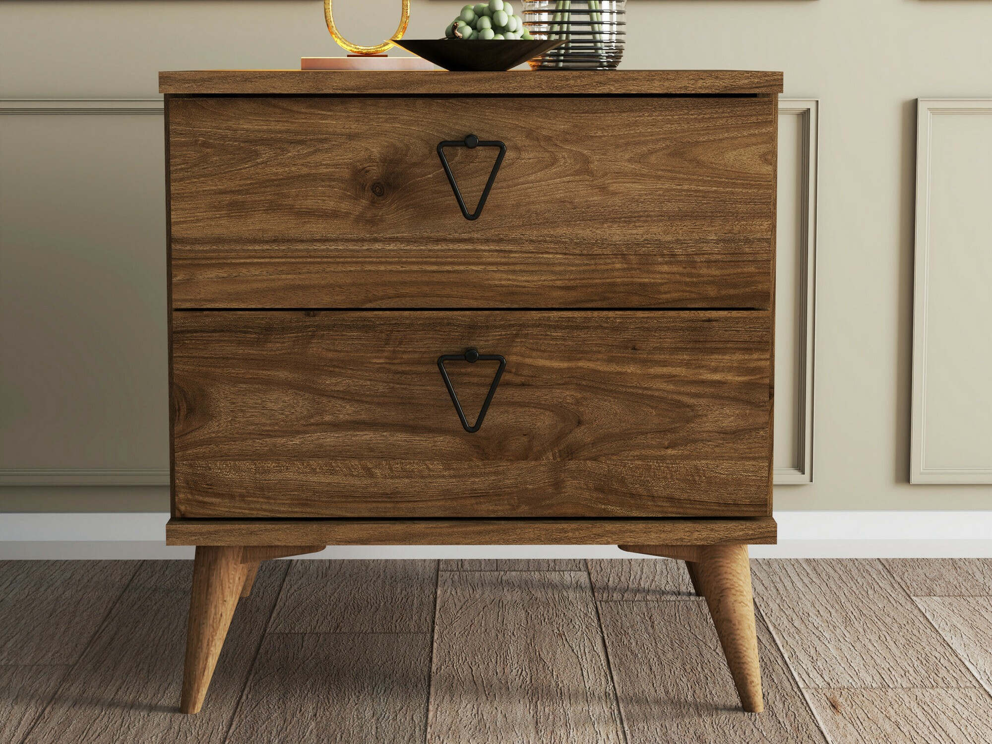 Bedside table Kailua 1508 (Walnut)