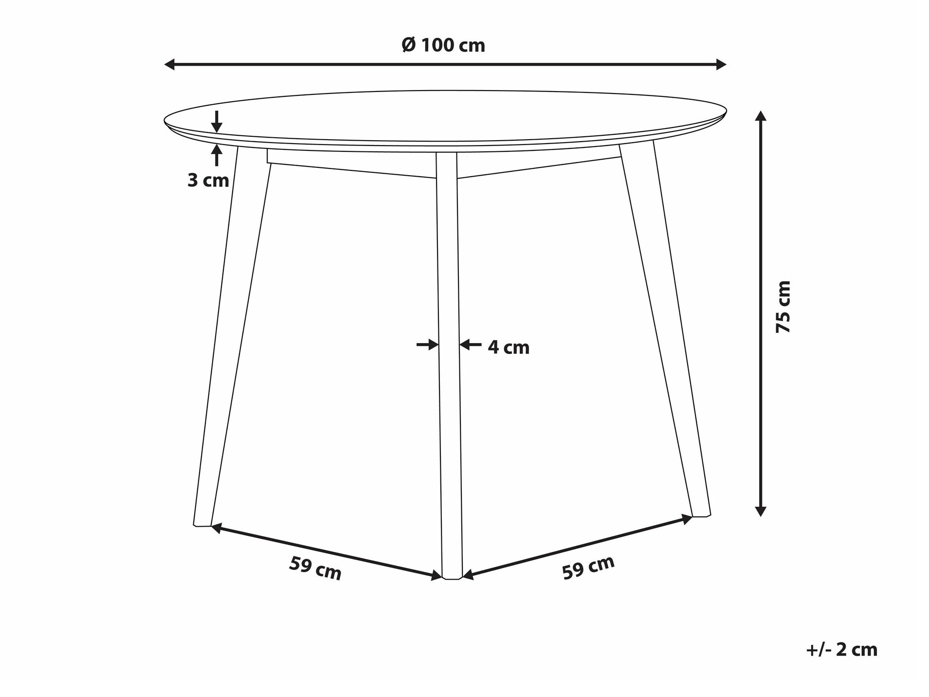 Table Berwyn 1383