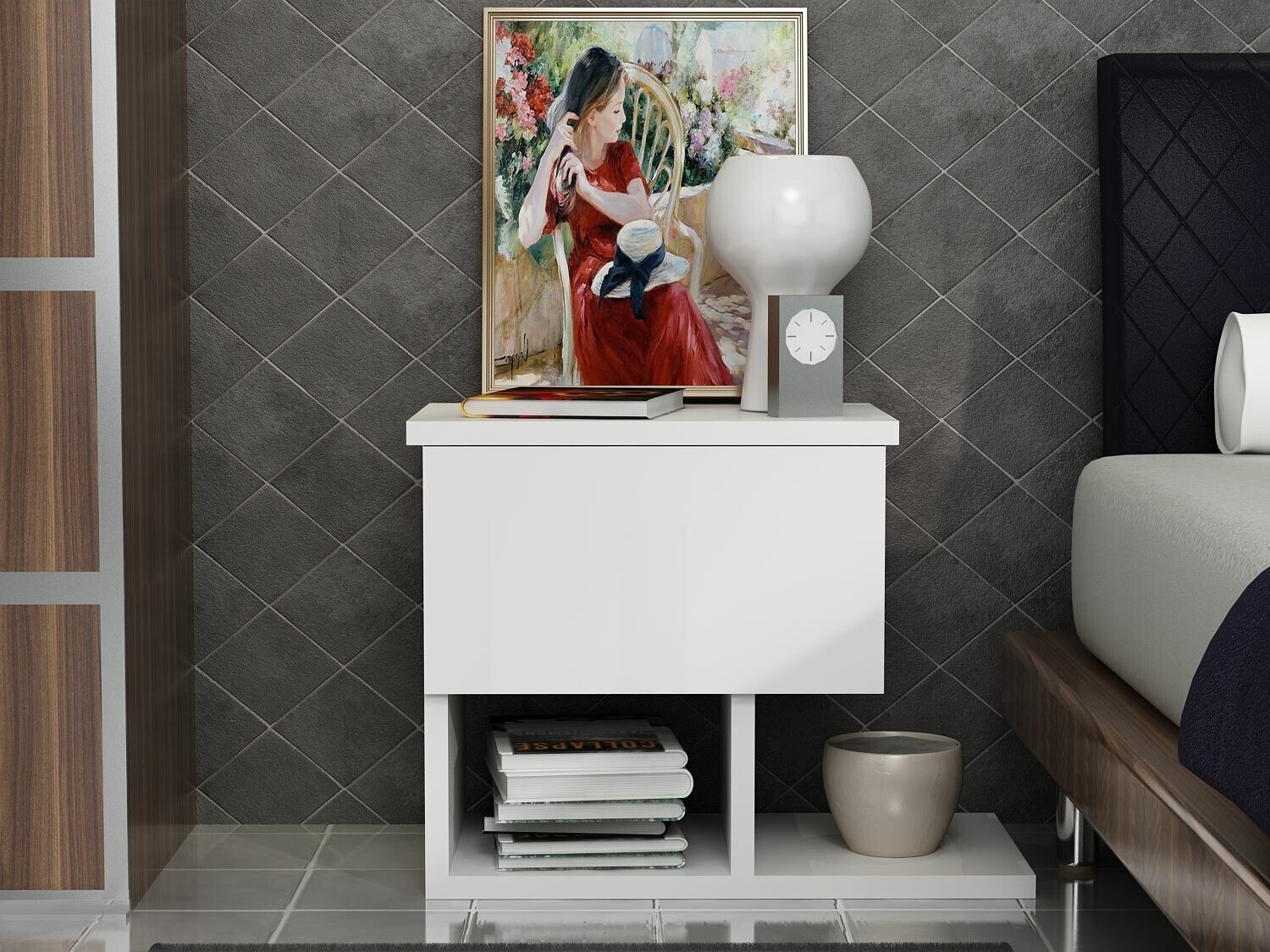 Bedside table Kailua 1534