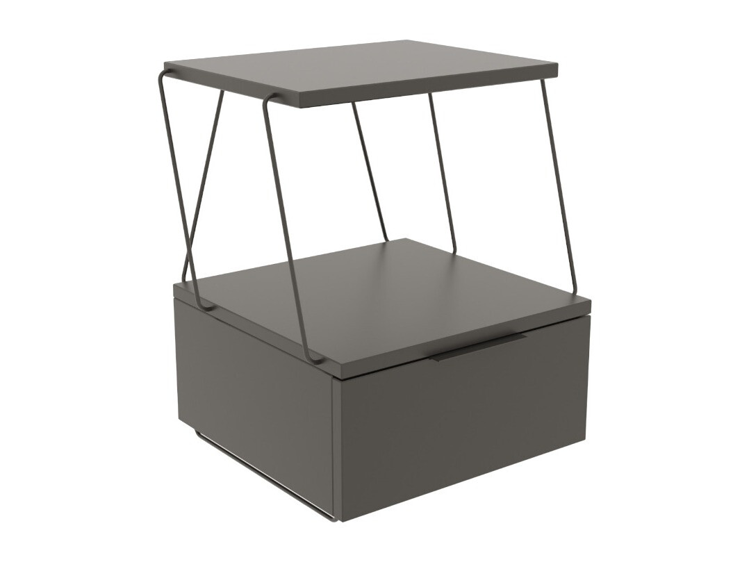 Bedside table Kailua 1541 (Anthracite)