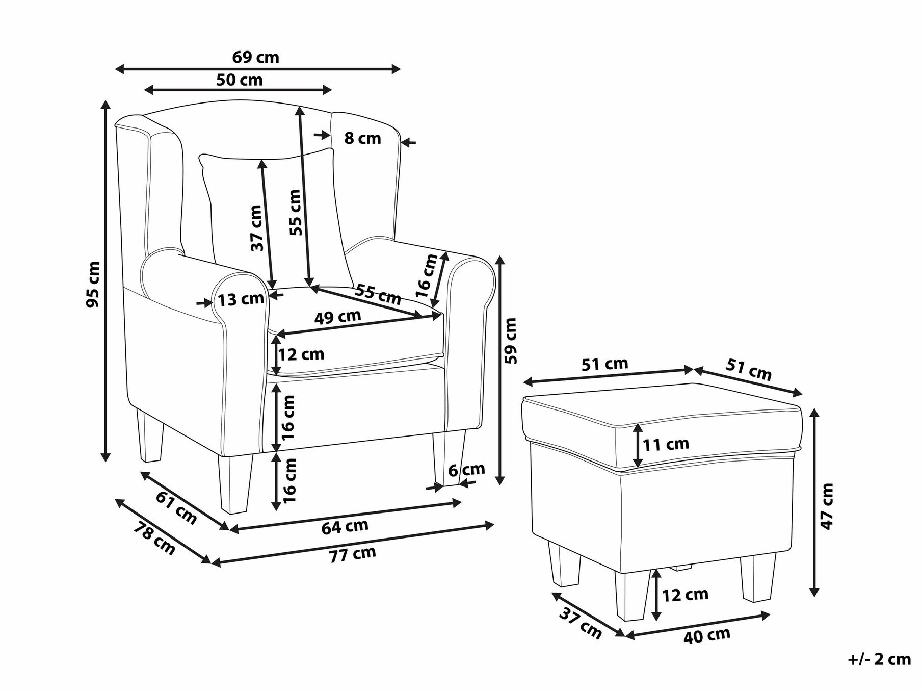 Armchair Berwyn 1422