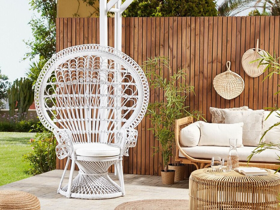 Outdoor armchair Berwyn 1429 (White)