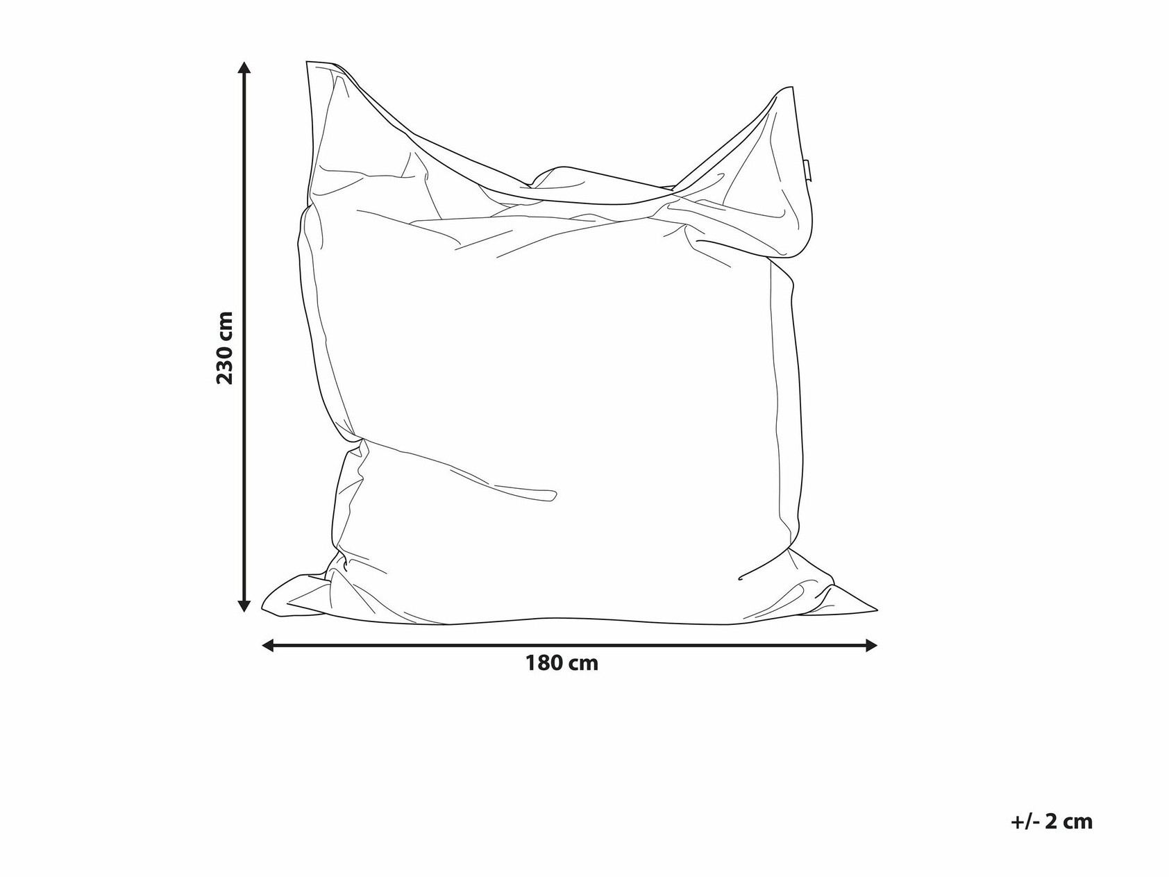 Bean bag Berwyn 1453 (Light blue)