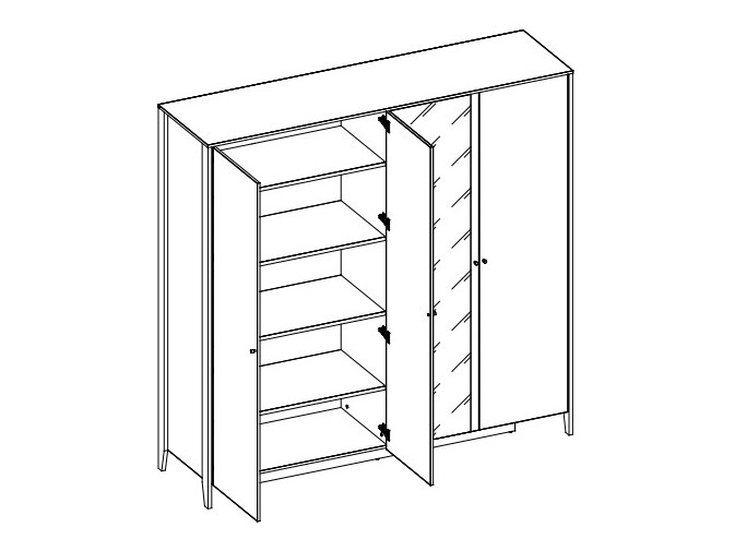 Bookcases Salviri 106
