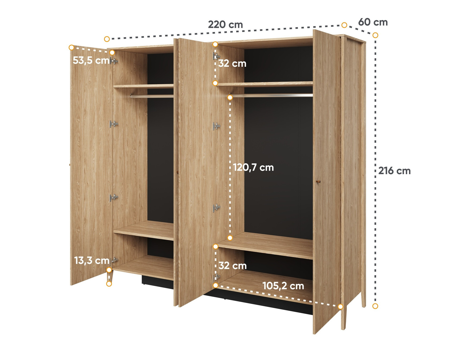Wardrobe Salviri 100