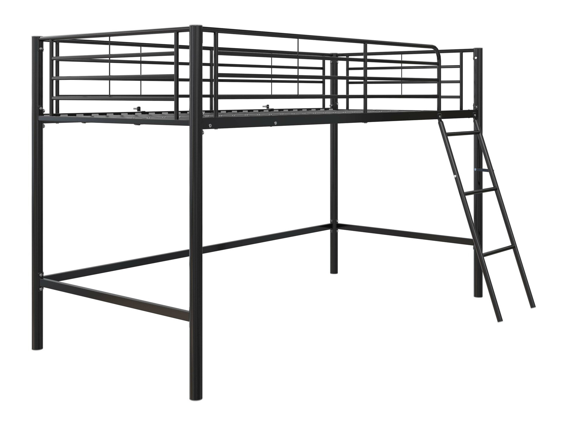 Loft bed Denton 1224 (Black)