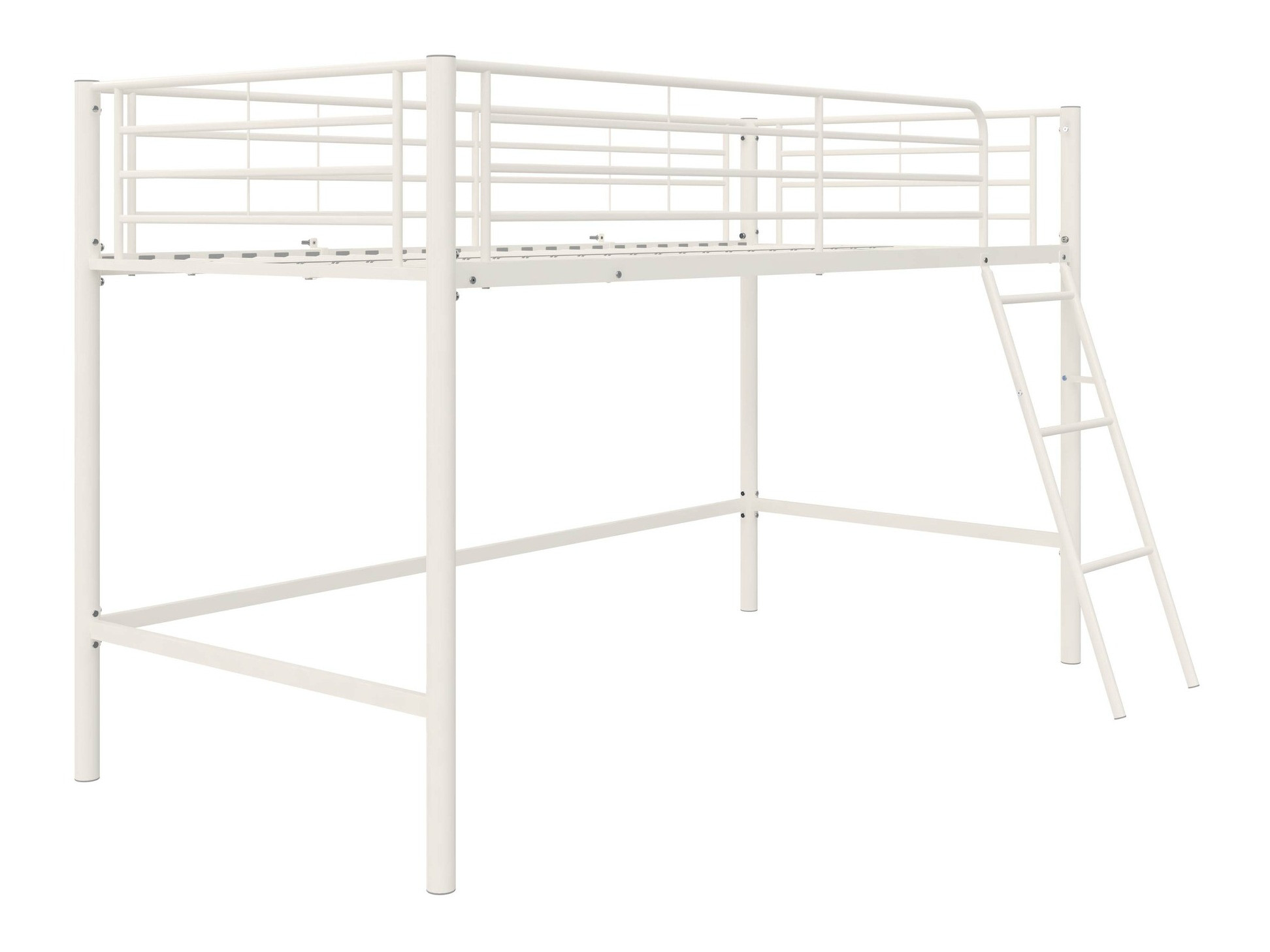 Loft bed Denton 1224 (White)