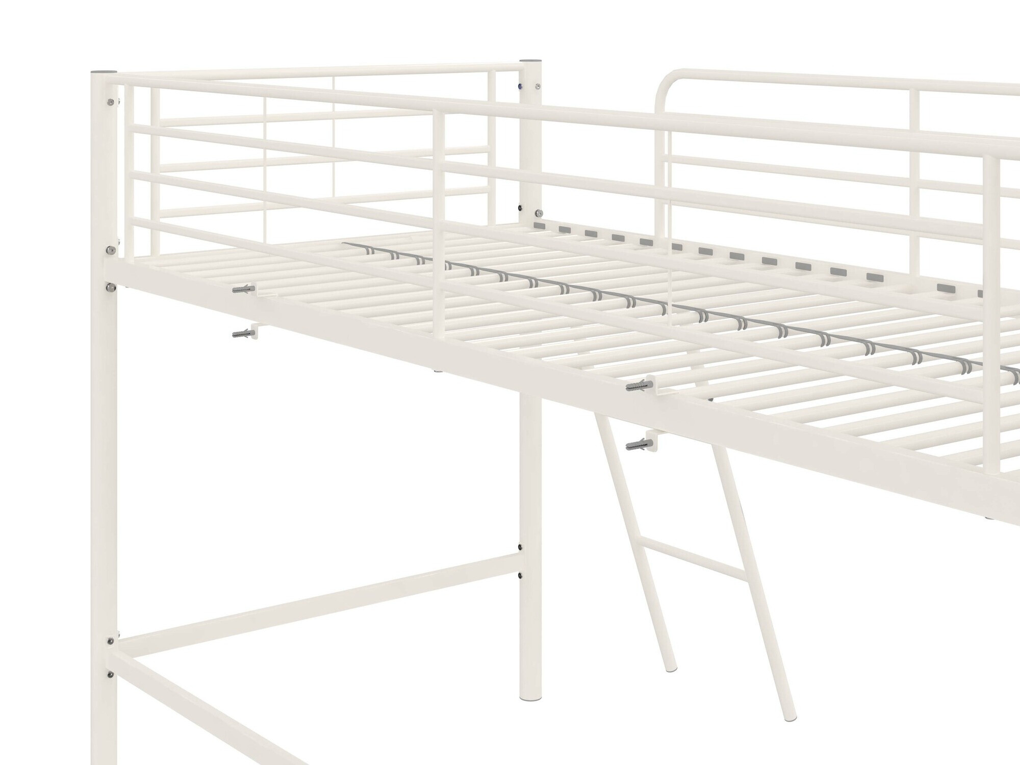 Loft bed Denton 1224 (White)