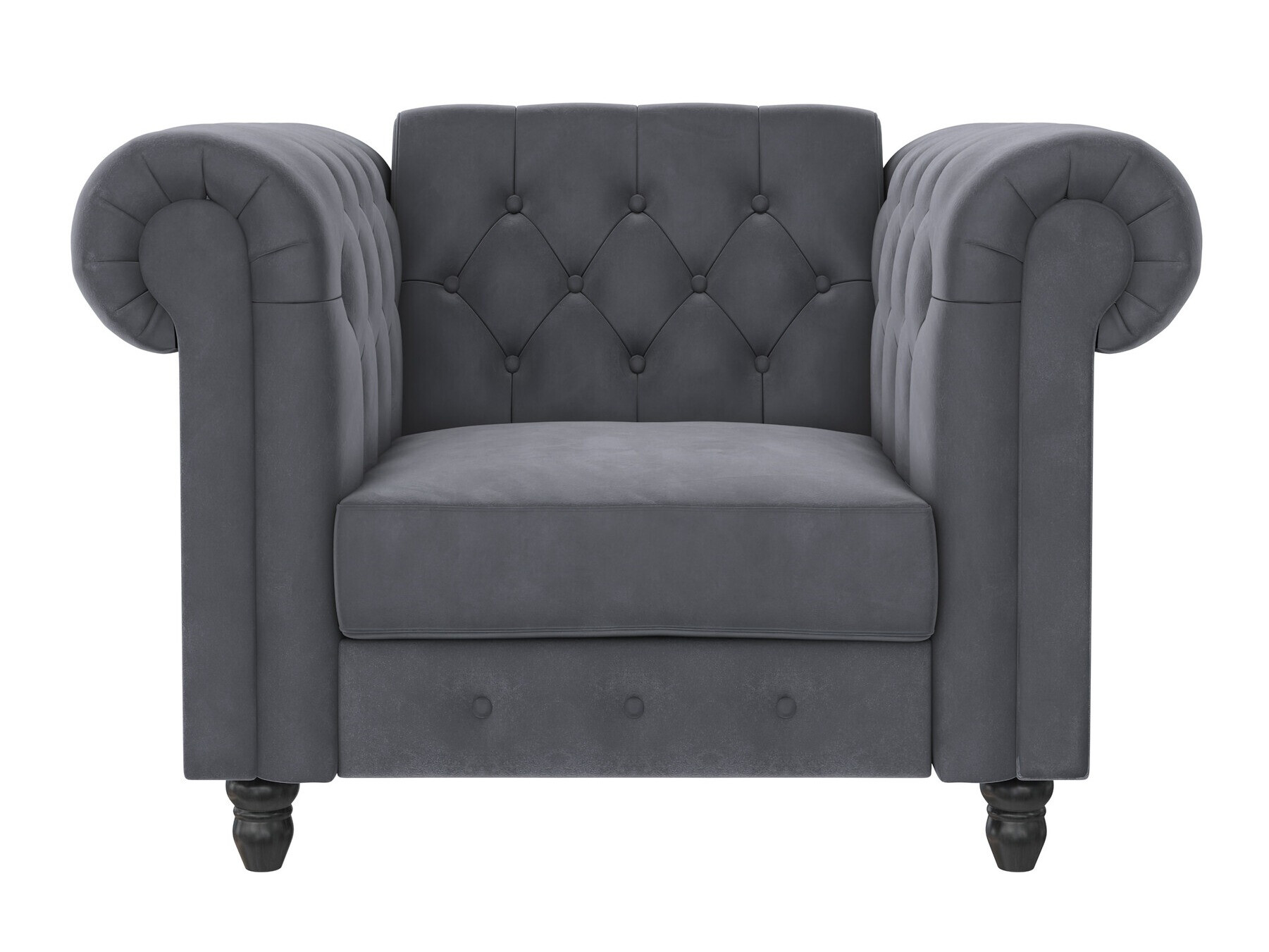 English-style armchair Tulsa 630 (Grey)