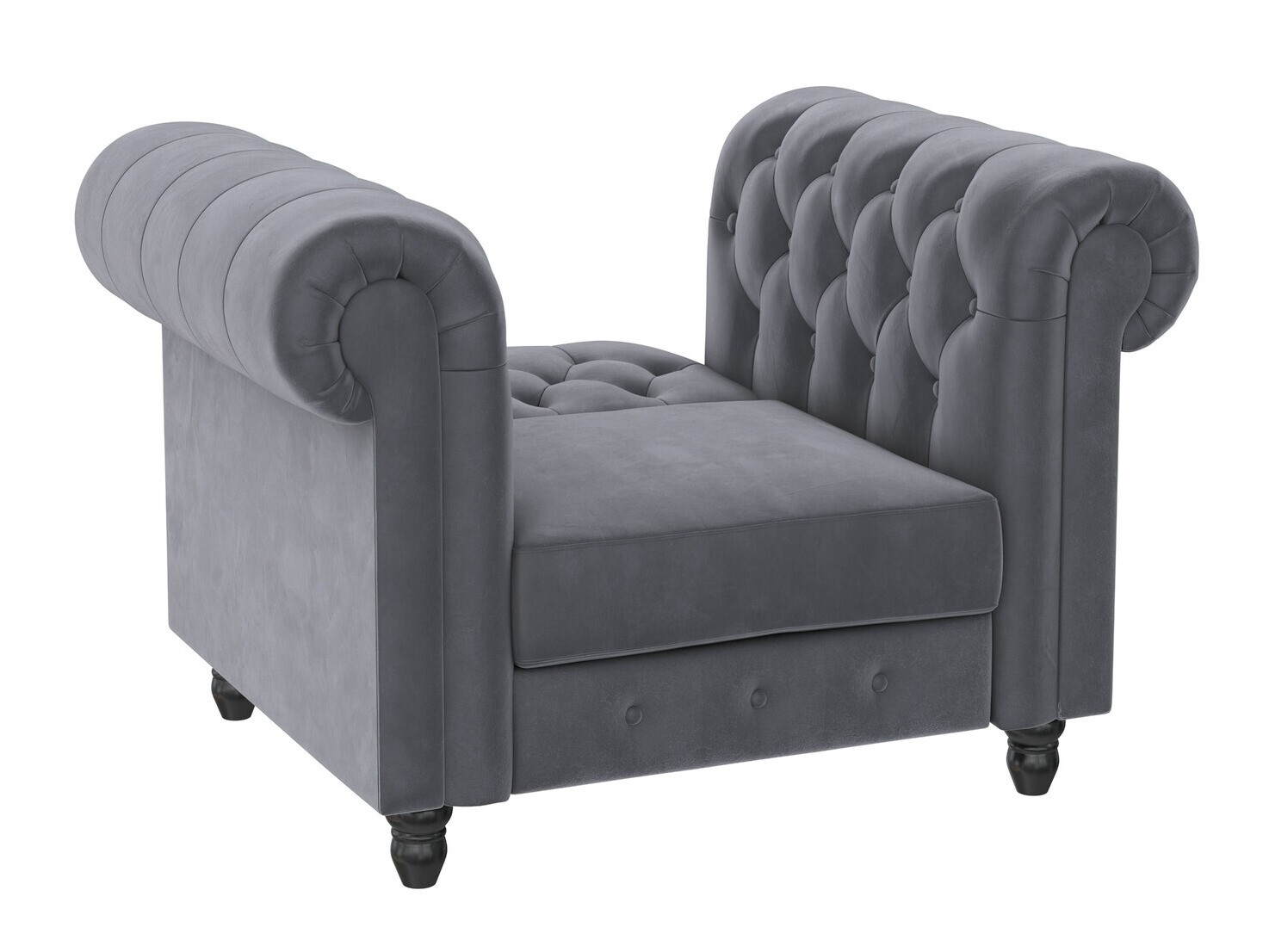 English-style armchair Tulsa 630 (Grey)