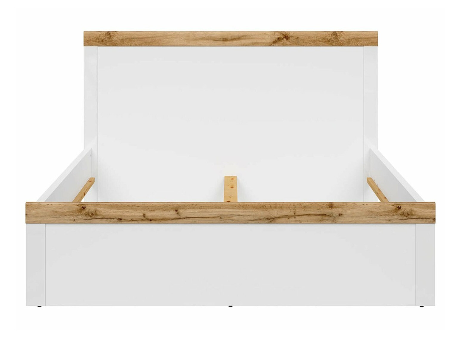 Bed Sonsoru 138 (White + Oak)