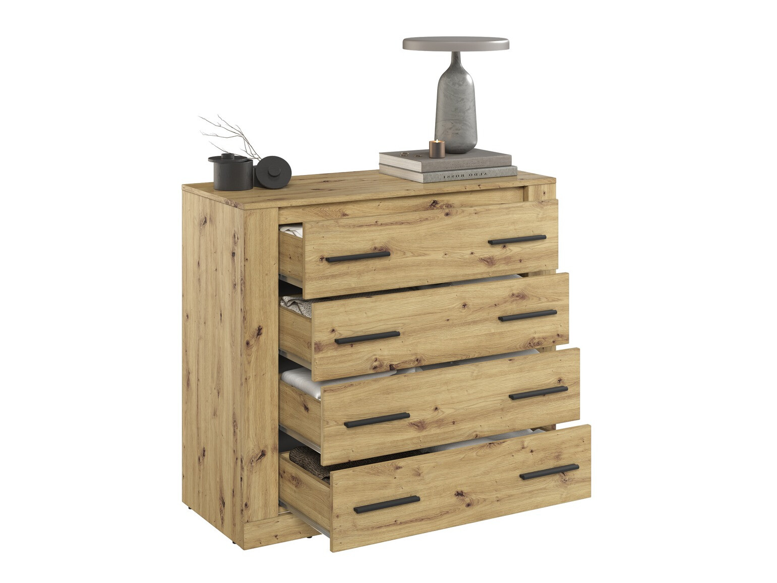 Chest of drawers Fresno 108 (Artisan oak)