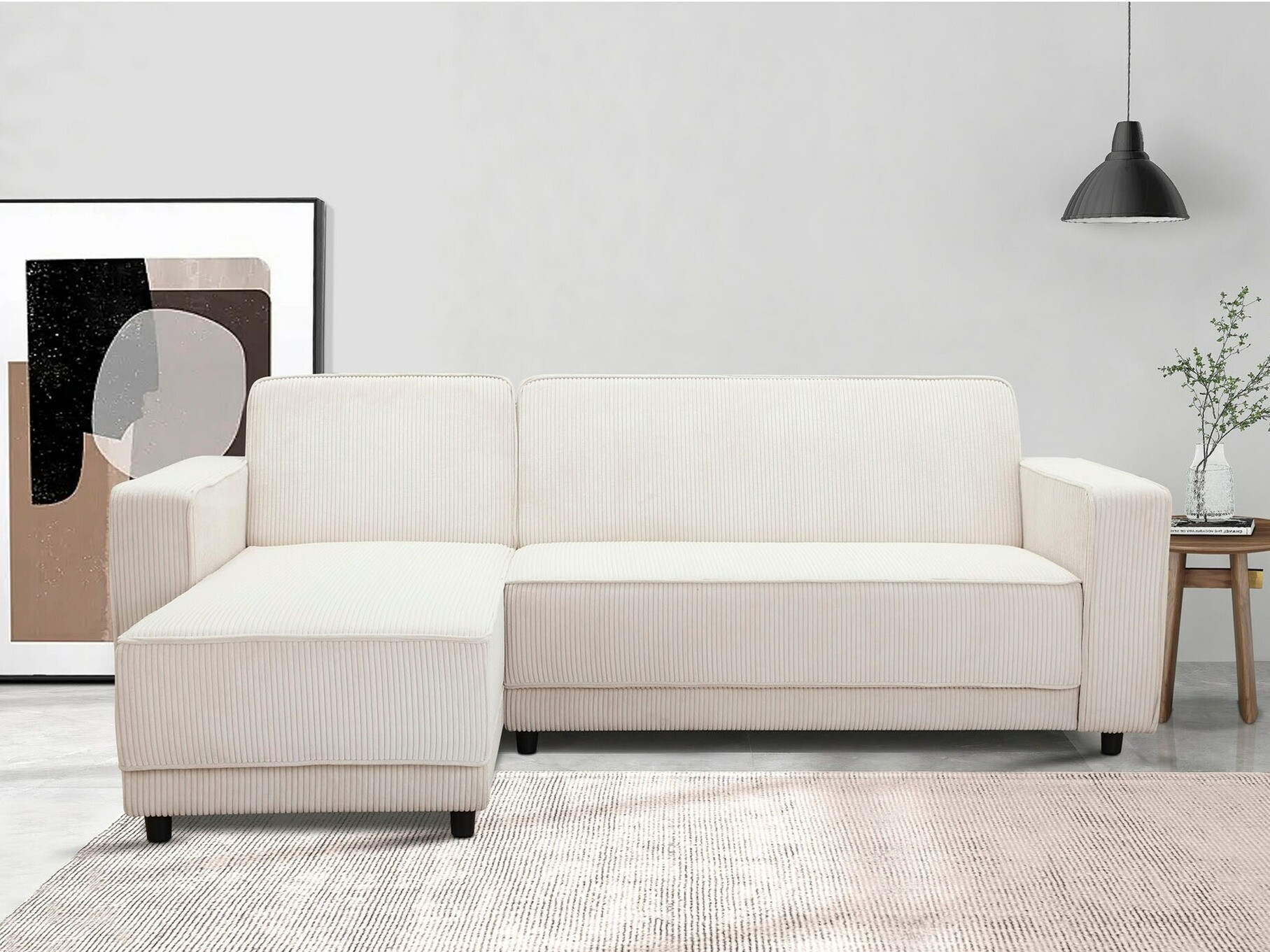 Corner sofa Tulsa 633 (Cream)
