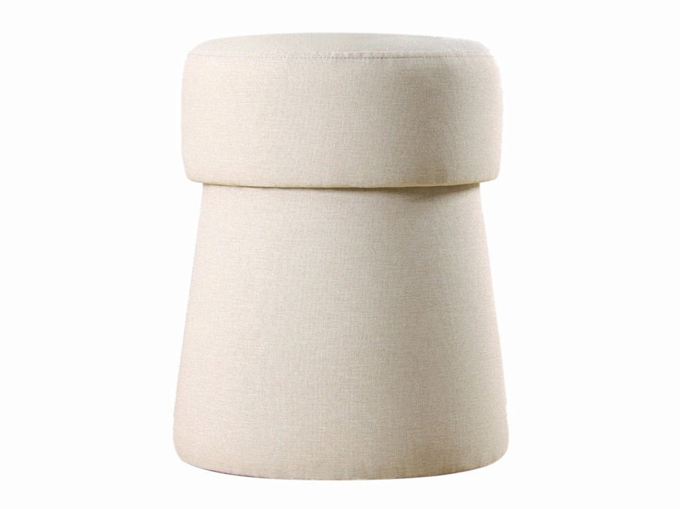 Σκαμπό σαλονιού Altadena 482 (Κρεμ)