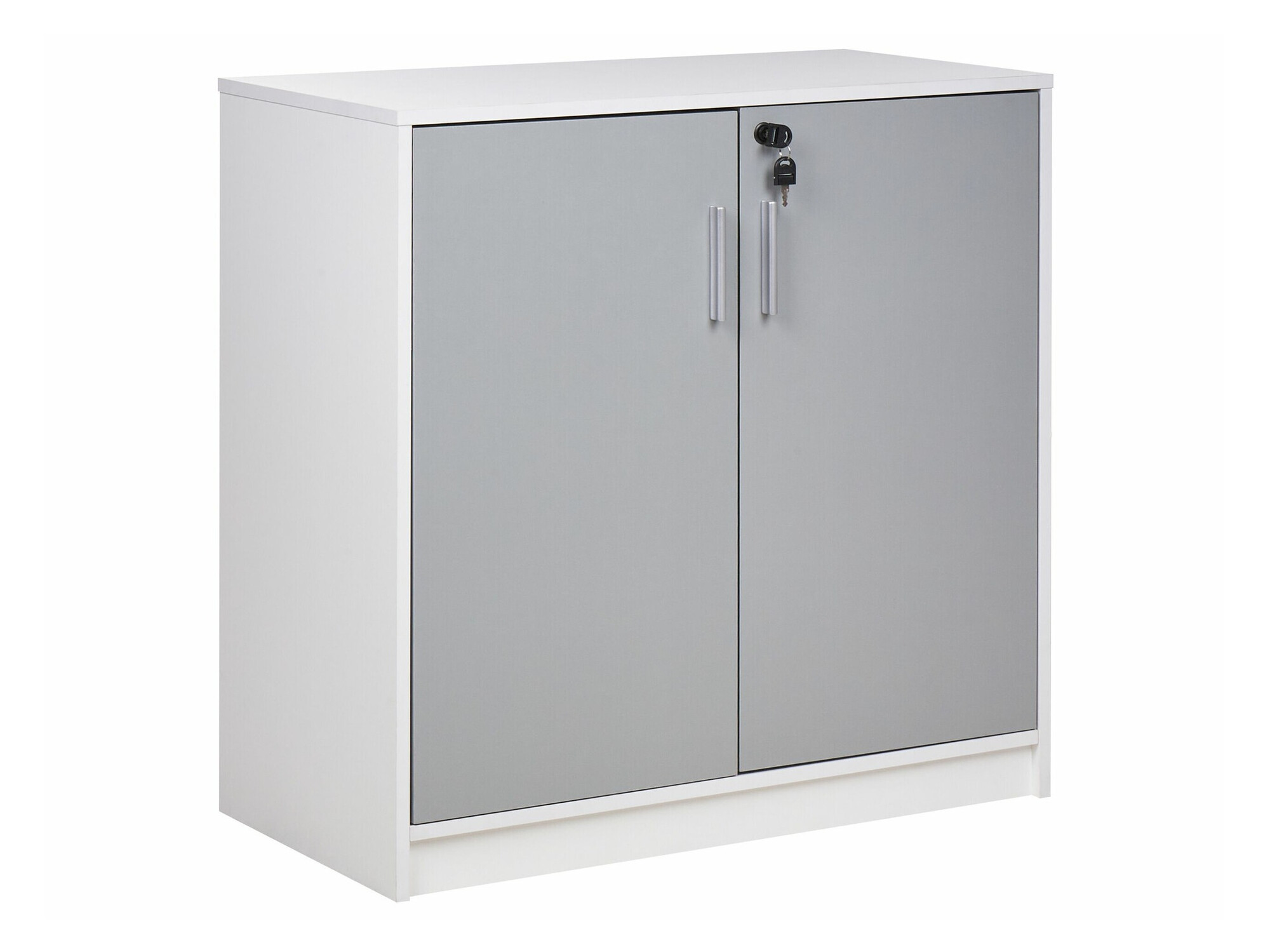 Μπουφέ Catferu 112 (Άσπρο + Γκρι)