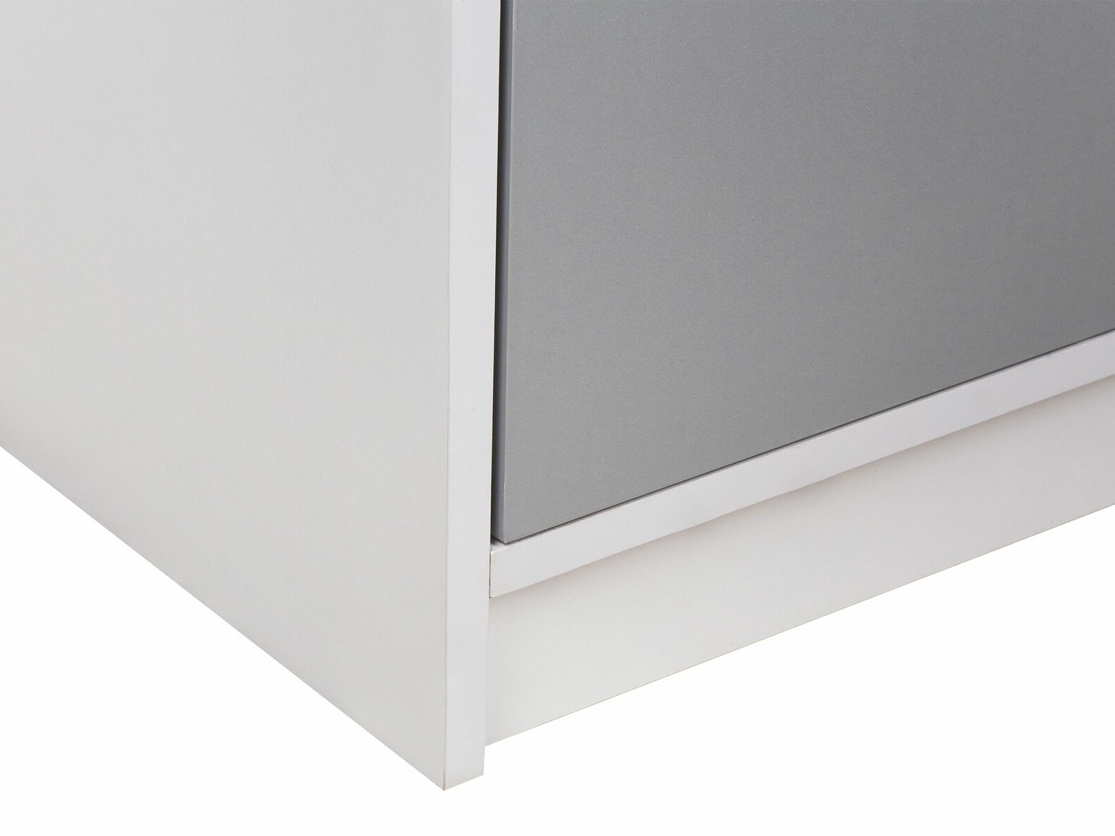 Μπουφέ Catferu 112 (Άσπρο + Γκρι)