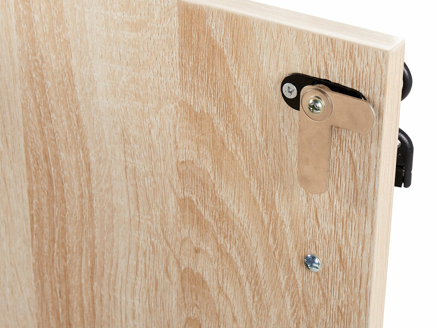 Μπουφέ Catferu 112 (Μαύρο + Ανοιχτό καφέ)