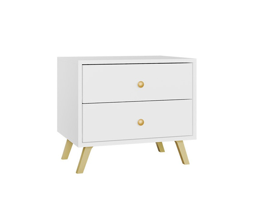 Bedside table Monfera 101 (White)