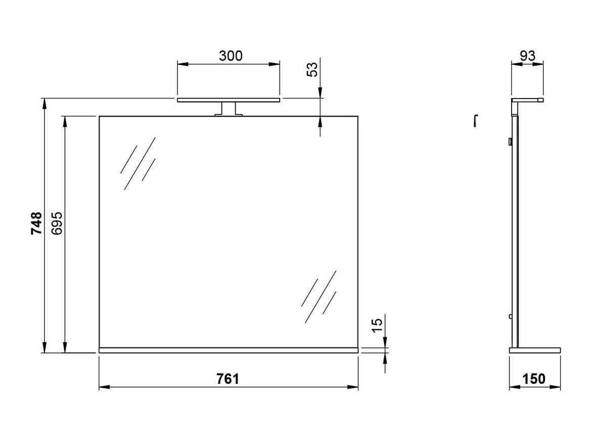 Καθρέφτης Fioloru 101