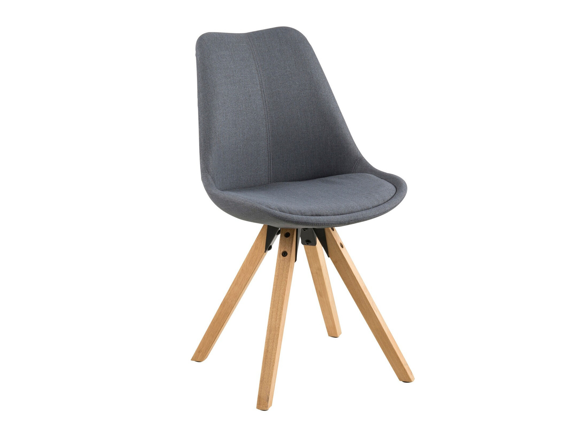 Chair Norsica 135 (Dark grey + Light brown)