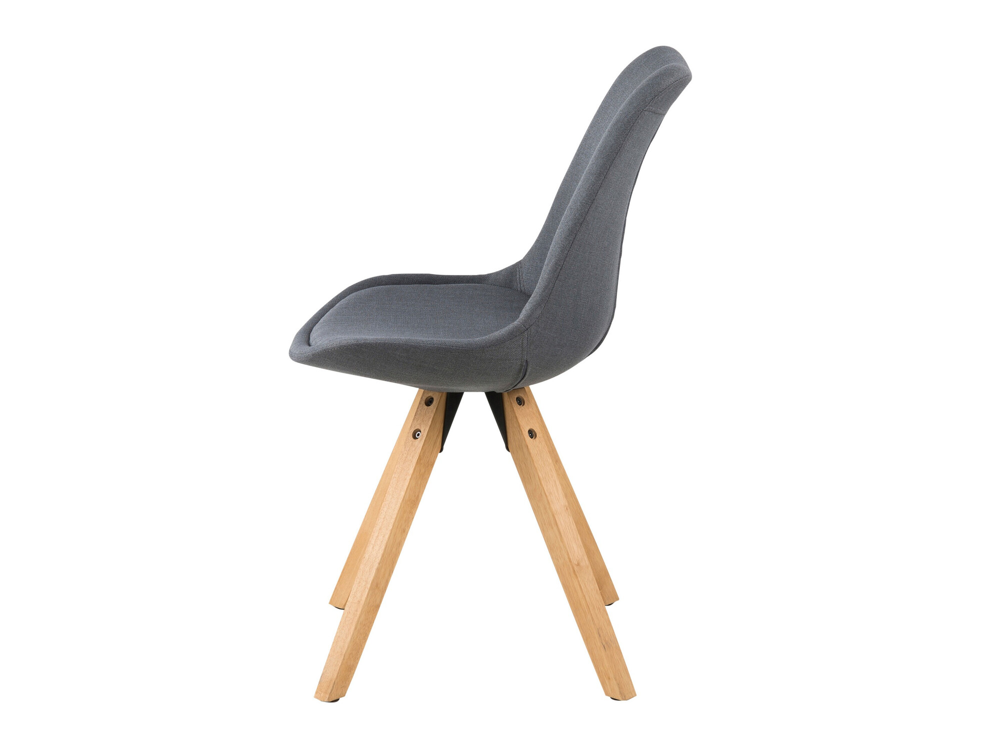 Chair Norsica 135 (Dark grey + Light brown)