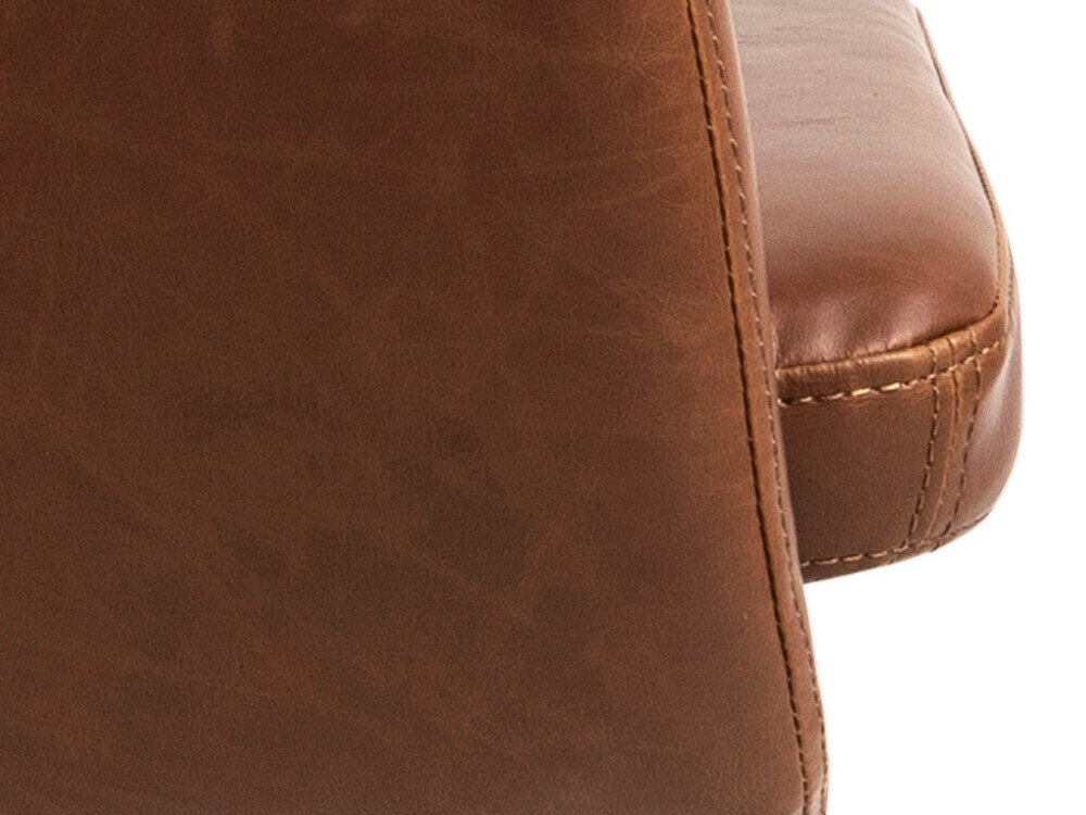 Office chair Norsica 166 (Black + Brown)