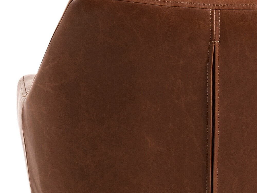 Office chair Norsica 166 (Black + Brown)