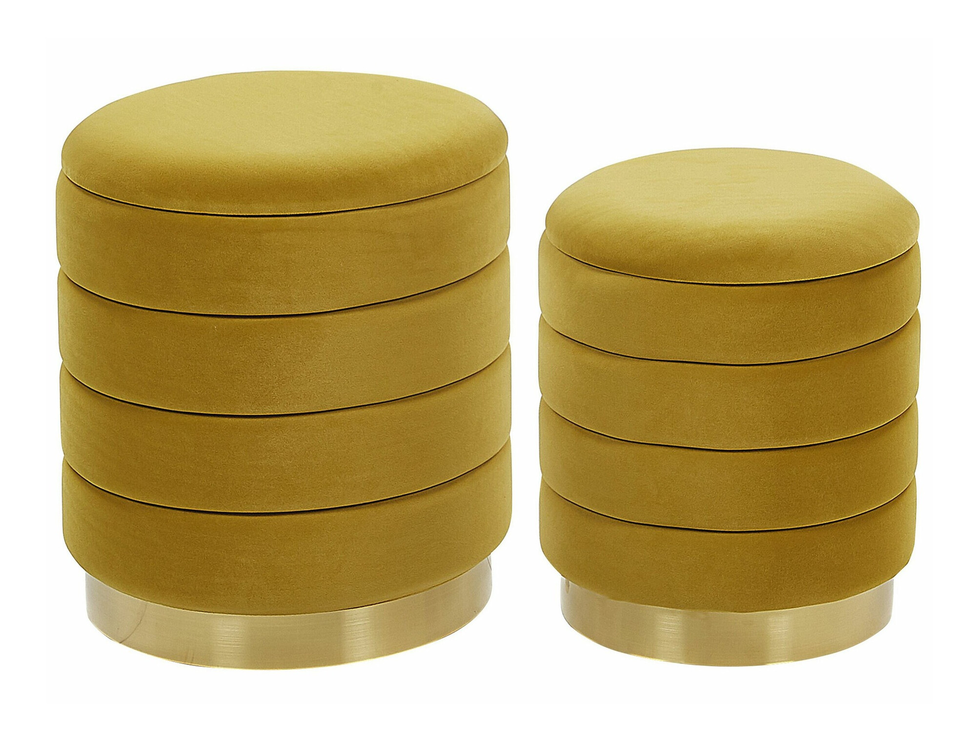 Ottoman set Berwyn 1577 (Dark yellow)